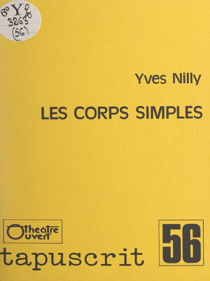 cover image of Les corps simples